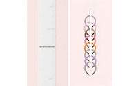 Hanging Headband Storage Rack Lightweight Headband Rack Strap-Style Wall-Mounted for Girls, Closet