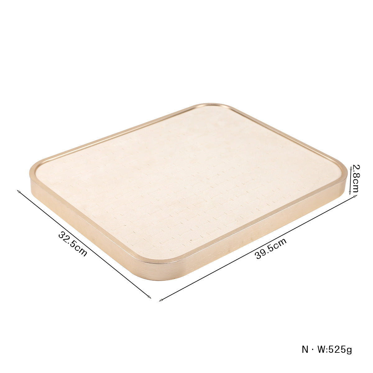 Beige / 164-slot Ring Tray