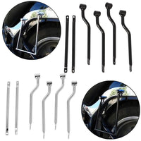 JCF JCF-231 Side Case Bracket for Motorcycles, Size 195