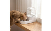 Pet Water Dispenser Large Capacity Dog Water Dispenser Multi-Level Filtration Automatic Waterer with Stainless-Steel Tray for Cats, Home, Kitchen