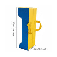 Bow-Shaped Tackle Pad Secure Straps Rugby Tackle Pad Collision-Absorbing