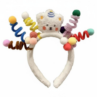 Funny Creature Headband, Soft Plush, Girls, Kids, Party