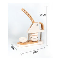Badge Making Machine Easy to Use Button Badge Press DIY Kit for Classroom, Kids
