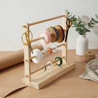 Wooden Ribbon Organizer Easy to Organize Wood Ribbon Organizer Burrsmooth Finish