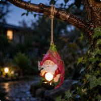 Solar Hanging Tree Light Waterproof Garden Ambient Light Energy Saving for Patio