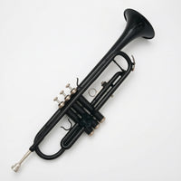 Trumpet Lacquered Trumpet with Case Compact Brass Instrument for Beginners, Practice