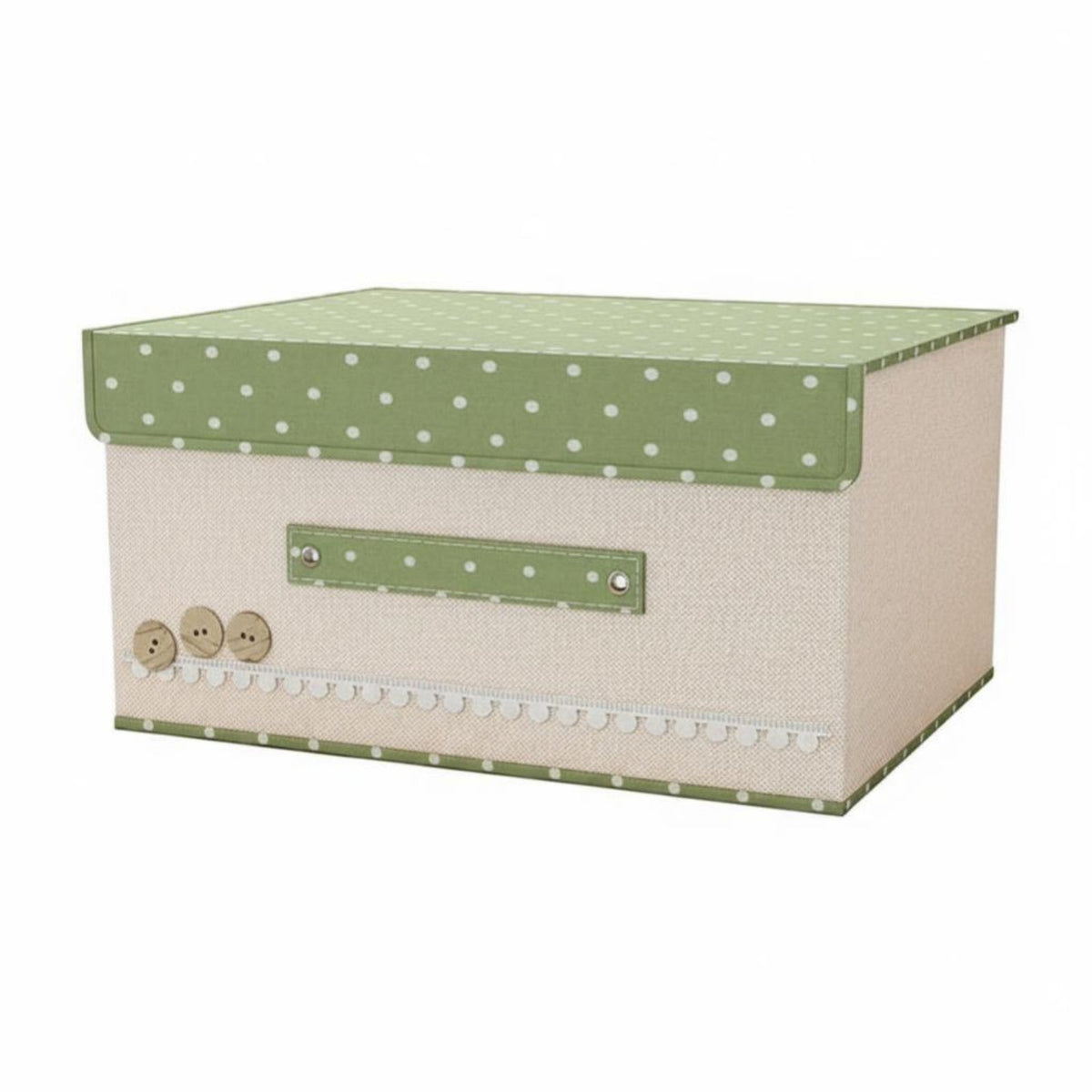 foldable textile container with Lid Foldable Design Household Storage for households