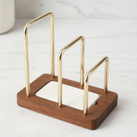 Board Holder Ventilated Chopping Board Stand Space Saving for Countertop