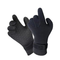 3mm Neoprene Swimming Diving Gloves Anti-Slip Wear-Resistant Fishing Snorkeling Warm Cold-Proof Gloves