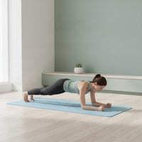 Non-Slip Exercise Mat Textured Fitness Mat Easy to Clean Lightweight for Yogis, Dancers