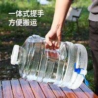 15L Food-Grade PC Water Bucket with Faucet for Home and Tea Bar