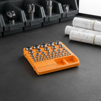 CNC Tool Storage Box Large Capacity Milling Storage Case Easy to Sort