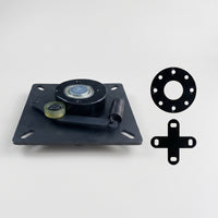 360 Degree Rotation Swivel Chair Base with Mounting Plate Easy Installation Swivel Chair Base with Mount Plate Sturdy Low-Profile for DIYers