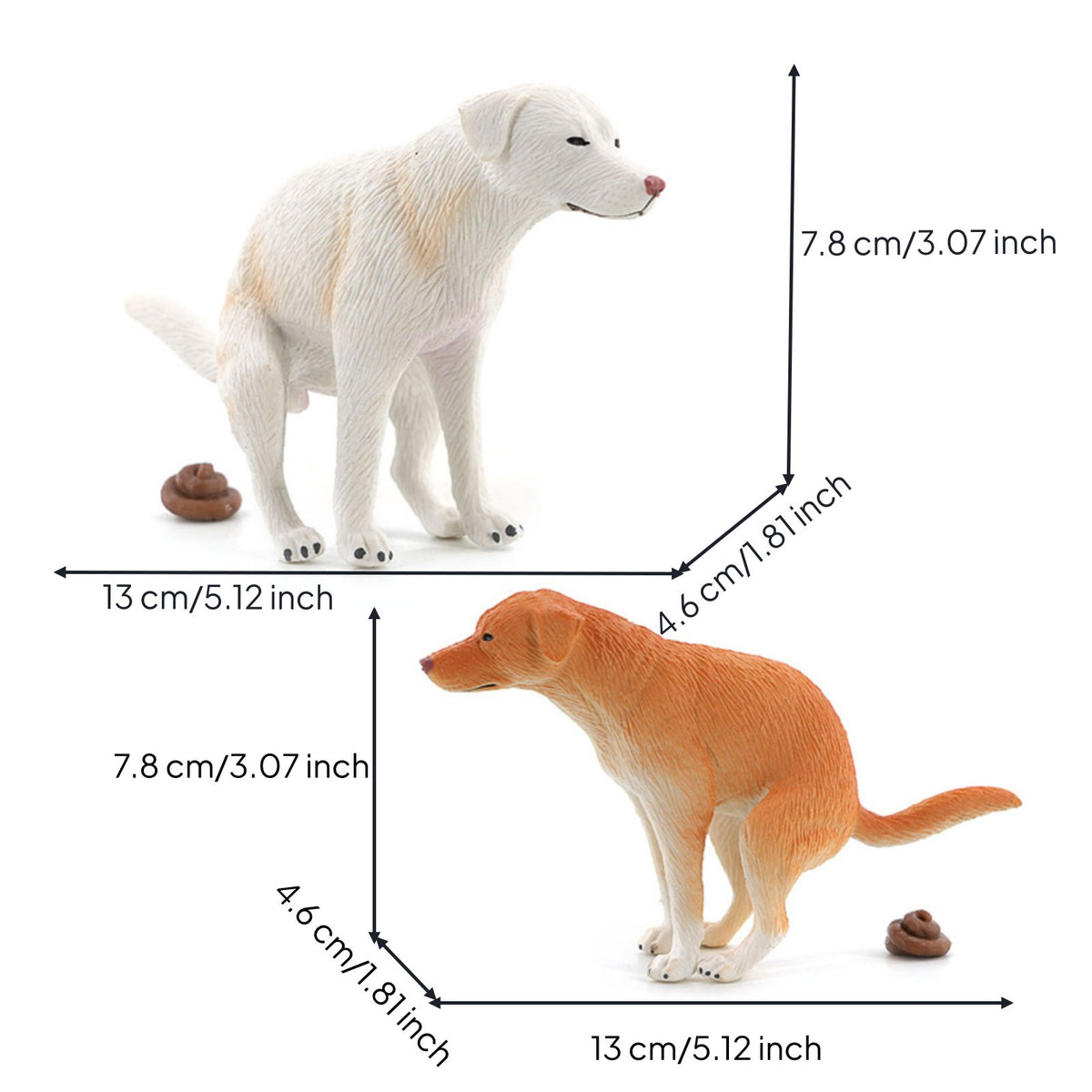Labrador Dog Figurine Educational Toy Labrador Figurine for Children