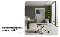 Ergonomic Mesh supportrest rotate Adjustable Height Indoor Furniture effortless Rolling Casters Easy Assembly for Remote Workers