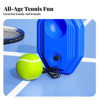 Tennis with Return Ball Easy to Use Solo Tennis Lightweight and Portable Athletic Gear for Beginners, Kids, Indoor, Backyard, Park