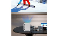Portable Mini Display Device Compact Cube Display Device for Movie Nights, Bedroom