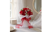 Artificial Bridal Floral Arrangement Photo Prop Party Decoration Lightweight