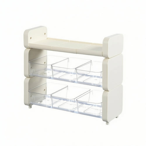 Tea Bag Organizer with 5 Drawers Space-Saving Tea Bag Holder with Drawer
