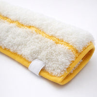 Window Cleaner Long Handle, Cleaning Kit Window Scrubber, Microfiber Window Scrubber Combo, Extendable Window Cleaning Kit
