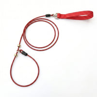 Lead Rope Red Dog Training Leash P-Shaped