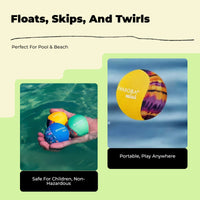 Quick-dry water sphere for pool