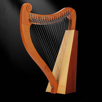 15/19-String Small Harp Chromatic Lyre for Beginners