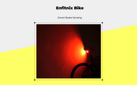 USB bike brake light, waterproof