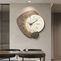 Modern Decorative Timepiece Silent Movement Irregular Shape Clock for Bedroom