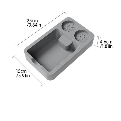 Silicone Tamping Mat Heat Resistant Coffee Tamper Mat Waterproof for Cafe