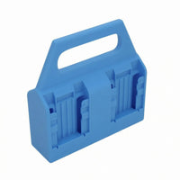 Battery Storage Rack Compact Battery Organizer Molded Plastic for Workshop