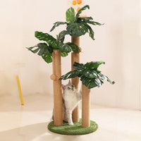 猫抓柱剑麻猫抓板猫爬架绿植猫窝树床一体不占地装饰宠物猫咪玩具