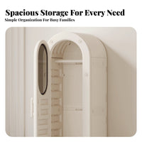 Multi-Compartment Storage Unit Space Capsule Theme Modular Feeding Station