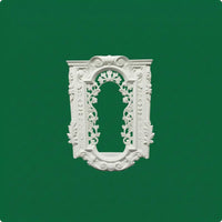 Dollhouse Miniature Baroque Design Wall Frame Balanced Gothic Wall Frame Classic Residence Miniature Scene Decoration