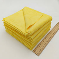 40x40cm Microfibre Cloth for Car Polishing, Plush 300GSM Cleaning Cloths, High Absorbency for Wax and Crystal Coating Use