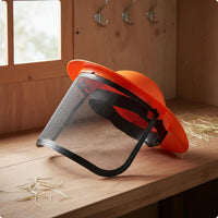 Mesh Face Guard Anti-Splash Grass Whacker Face Guard Easy to Wear for Yard Work