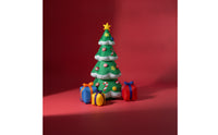 Outdoor Inflatable Tree with Gift Boxes Festive Inflatable Christmas Tree Giant Yard Decoration for Lawn, Garden