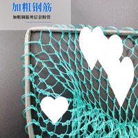 手工捞鱼网木柄抄网鱼网实心捞鱼卖鱼网兜海鲜全套捞虾水产渔具