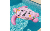 Giant Turtle Pool Lounger Oversized Sea Turtle Lounger Inflatable Inflatable Sit-on Sturdy for Adults, Kids, Beach, Lake