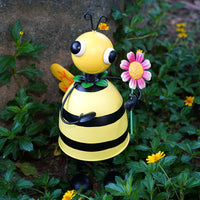 Metal Bee Wall Decoration for Garden and Outdoor