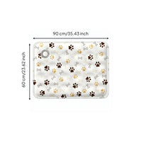 Dog Cooling Mat Scratch Resistant Pet Bedding Portable for Dogs