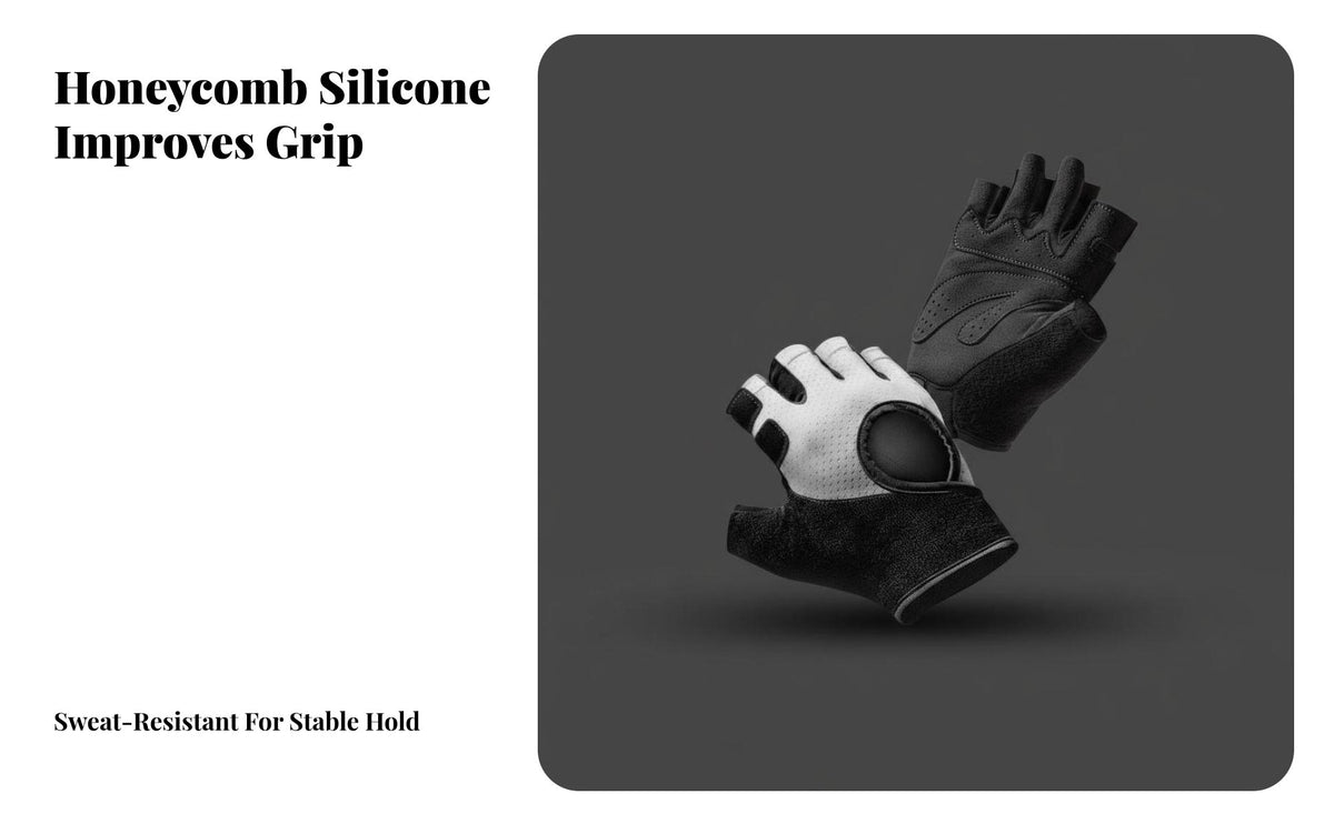 Training Gloves Wrist Support Strong Grip Wrist Support Training Gloves Thickened Palm Padding Fitness Accessory for Men, Weightlifters, Weightlifting
