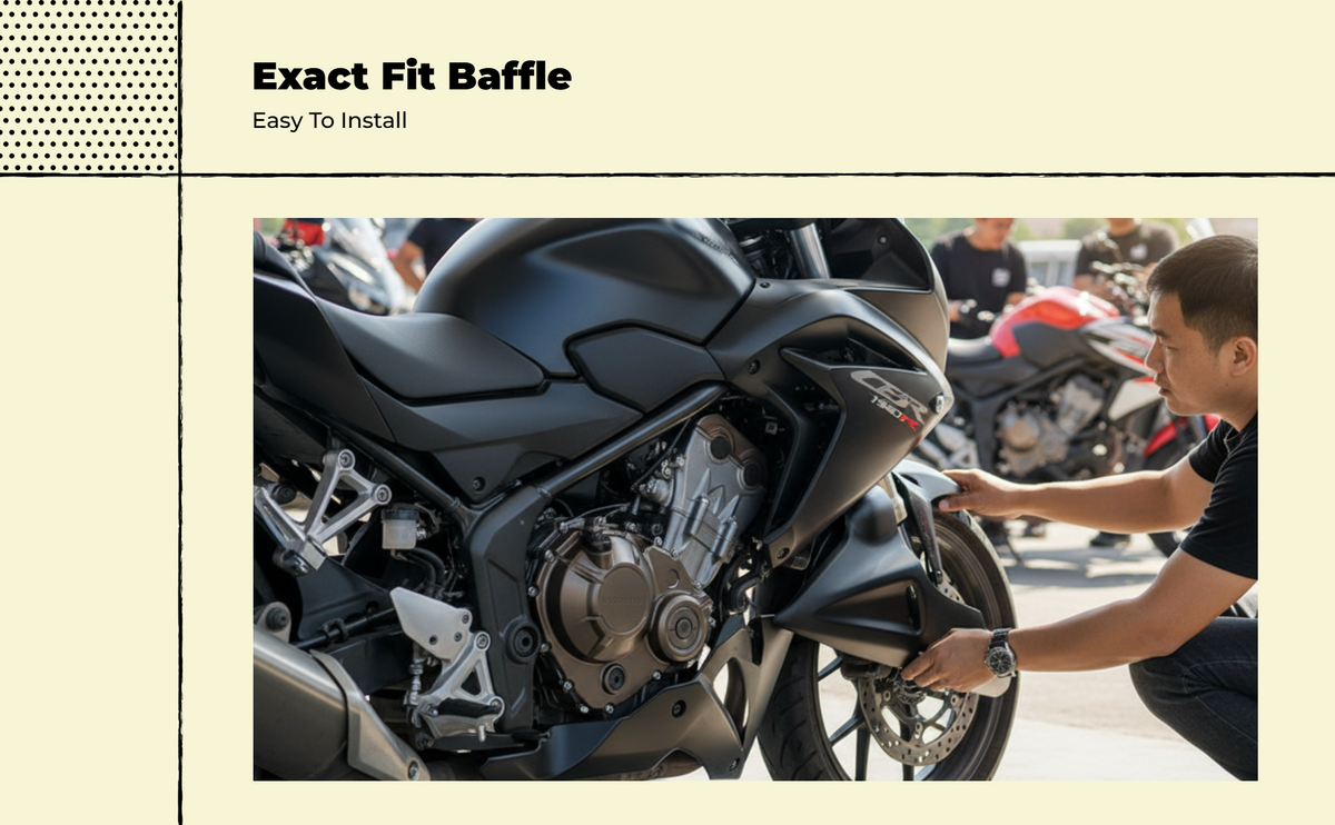 Carbon fiber engine guard, lightweight
