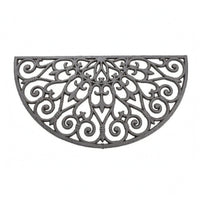 Cast Iron Door Mat Textured Metal Entry Mat Heavy-Duty for Entryway