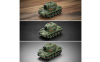 Desktop-Size Infrared Battle Tank Multiplayer Wireless Control Tank Realistic Vehicle Safe for Table-Top Play