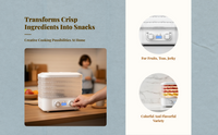 Portable Food Dehydrator, Efficient, Home Use