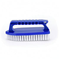 Pool Brush with Handle Pool Brush Head Pool Walls Pool Steps Manual Cleaning Scrubber Non-slip Handle Wide Bristle Edge Built-in Grip Suitable for Pool Owners Home Pool Care