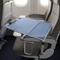 Children's Airplane Seat Extender Mesh Pocket Airplane Seat Extender Portable Child Travel Bed Polyester Adjustable Straps