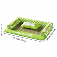 Pet Cooling Mat Easy to Hygienic Canine Sofa Lounger Non-Slip Bottom Cat Sleeping Pad for Dogs, Cats