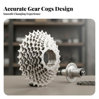 Multi-Speed Bike Cassette High-Precision Tooth Profile Road Bike Cassette Smooth Gear Changing Cycle Rear Gears for Cyclists, Transportation Cyclist S
